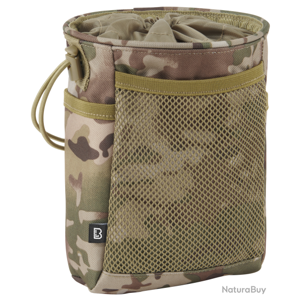 Pochette Brandit MOLLE Tactical 2,5 L collerette � cordon - Tactical Camo