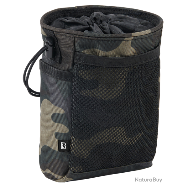 Pochette Brandit MOLLE Tactical 2,5 L collerette � cordon - Dark Camo