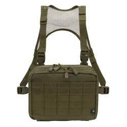 Pochette Brandit US Cooper Chest Pack Operator 42 passants - Vert olive