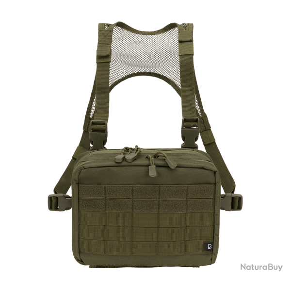 Pochette Brandit US Cooper Chest Pack Operator 42 passants - Vert olive