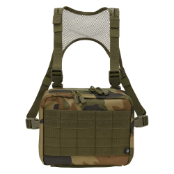 Pochette Brandit US Cooper Chest Pack Operator 42 passants - Woodland