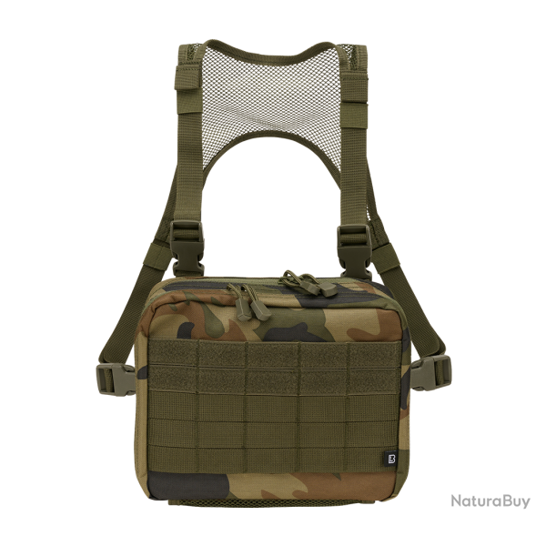 Pochette Brandit US Cooper Chest Pack Operator 42 passants - Woodland
