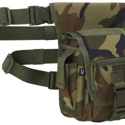 Pochette de cuisse Brandit Side Kick 3 L sangles hanche 135 cm - Woodland