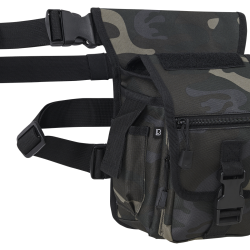 Pochette de cuisse Brandit Side Kick 3 L sangles hanche 135 cm - Dark Camo