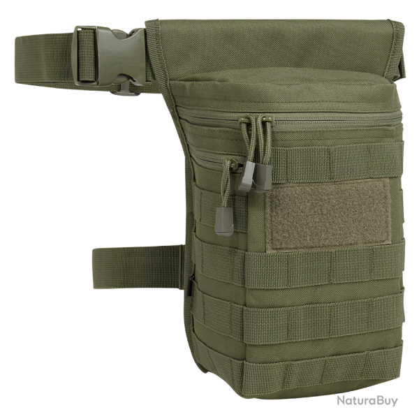 Pochette de cuisse Brandit Side Kick MOLLE 3,5 L compartiment - Vert olive