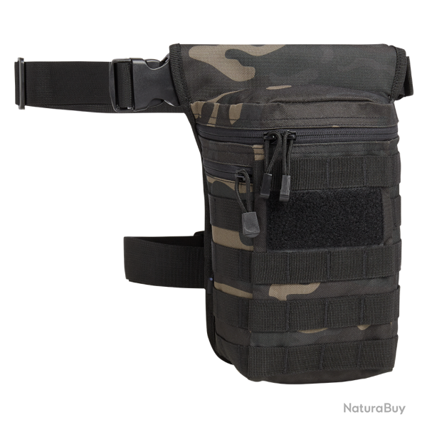 Pochette de cuisse Brandit Side Kick MOLLE 3,5 L compartiment - Dark Camo