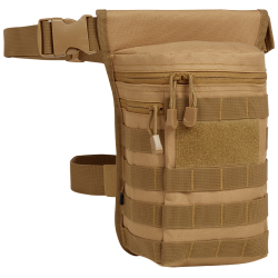 Pochette de cuisse Brandit Side Kick MOLLE 3,5 L compartiment - Camel