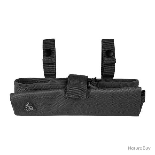 Pochette de d�lestage Ares MOLLE en polyester 600D pliable - Noir