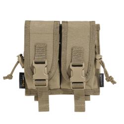 Pochette double multi-usages Pentagon MILES en Cordura 500D - Coyote