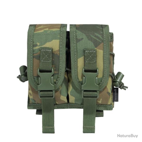 Pochette double multi-usages Pentagon MILES en Cordura 500D - Camo grec