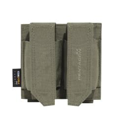 Pochette double Pentagon FB en nylon 500D 13,5 x 12 x 4,5 cm - RAL7013