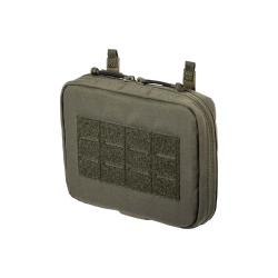 Pochette Flex Admin longue 5.11 Tactical &agrave; panneau rigide PE - Ranger Green
