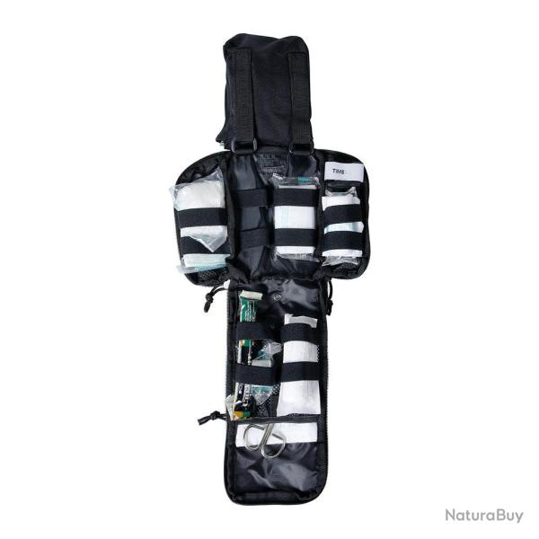 Pochette m�dicale Ares MOLLE d�tachable � ouverture compl�te - Coyote