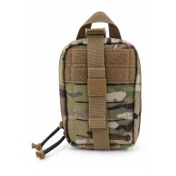 Pochette m&eacute;dicale d&eacute;tachable Cordura 600D ouverture &agrave; plat - Multicam