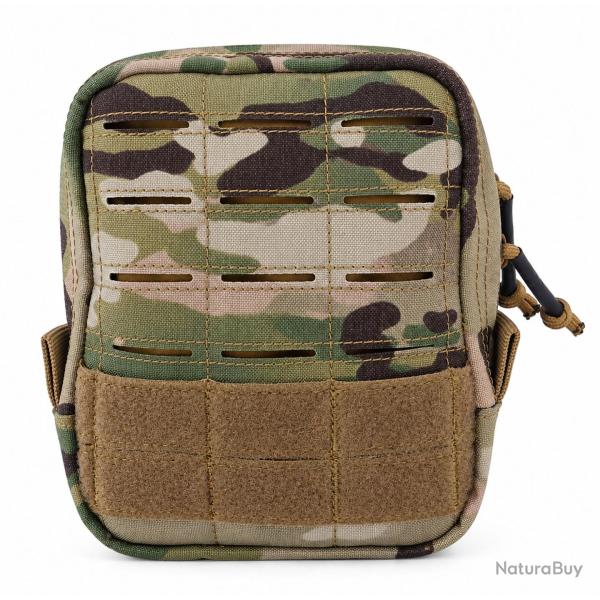 Pochette multi-usages Arkansas MOLLE en Cordura 600D - Multicam