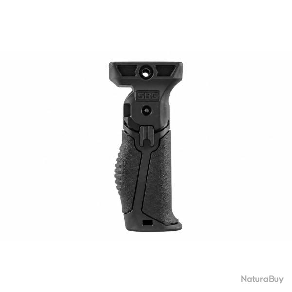 Poign�e avant rabattable DLG Tactical rail Picatinny polym�re - Noir