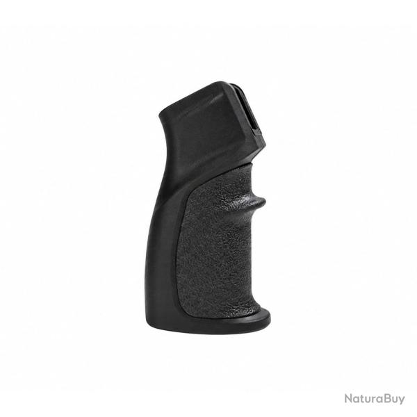 Poign�e pistolet DLG Tactical caoutchout�e renfort interne - Noir