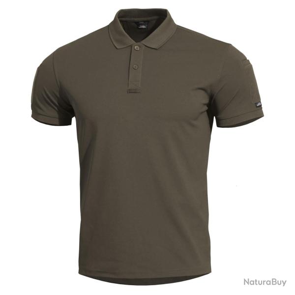 Polo de service Tac Maven Patrol en polyester thermoactif - RAL7013 / 3XL