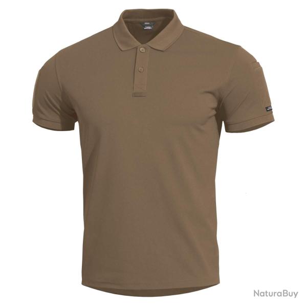 Polo de service Tac Maven Patrol en polyester thermoactif - Coyote / 3XL