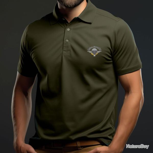 Polo OPEX imprim� Parachutistes maille piqu� 210 g/m� - Autre / XL