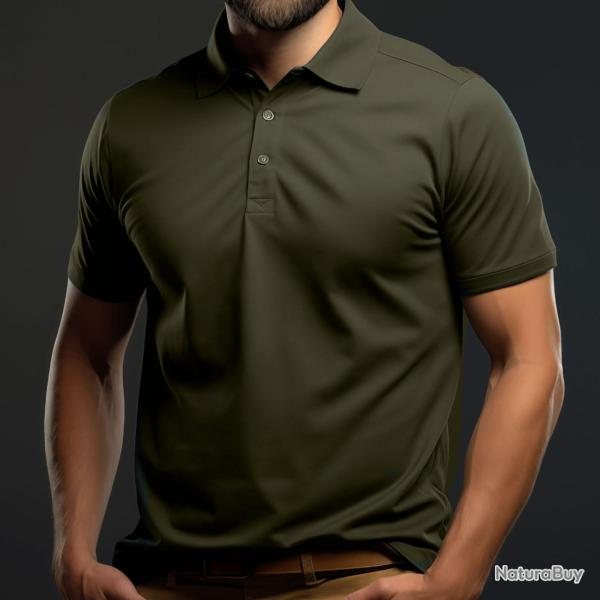 Polo OPEX uni manches courtes 100 % coton peign� Ringspun - Vert / XL