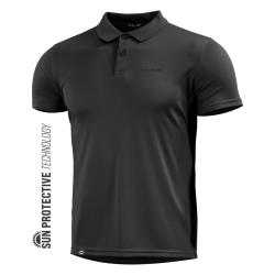 Polo Pentagon Anassa en polyester 175 g/m&sup2; protection solaire - Noir / 2XL