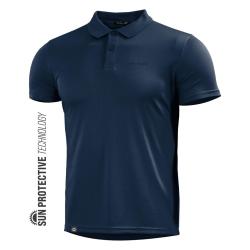 Polo Pentagon Anassa en polyester 175 g/m&sup2; protection solaire - Bleu nuit / L