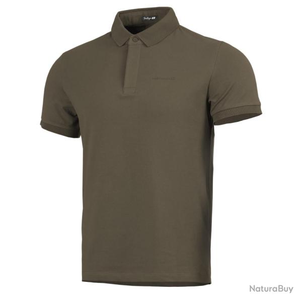 Polo Pentagon Valor en piqu� de coton �lasthanne 210 g/m� - RAL7013 / 3XL