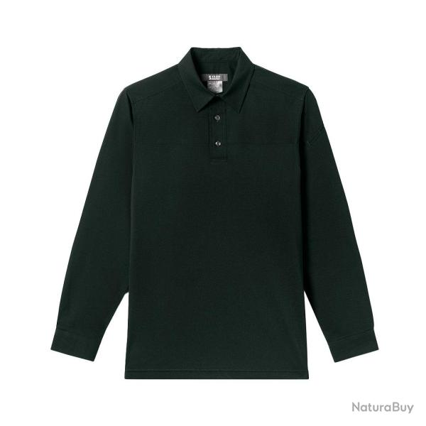 Polo Stryke Rapid manches longues 5.11 Tactical avec passants - Noir / M / Regular