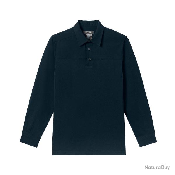 Polo Stryke Rapid manches longues 5.11 Tactical avec passants - Dark Navy / M / Regular