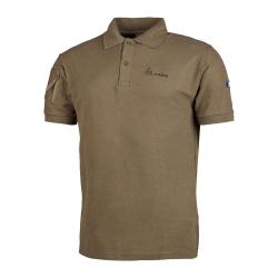 Polo tactique Ares French Army polycoton 230 g/m&sup2; poche - Coyote / XL