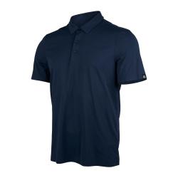 Polo tactique Ares Trex en polyester 120 g/m&sup2; &agrave; s&eacute;chage rapide - Bleu marine / M