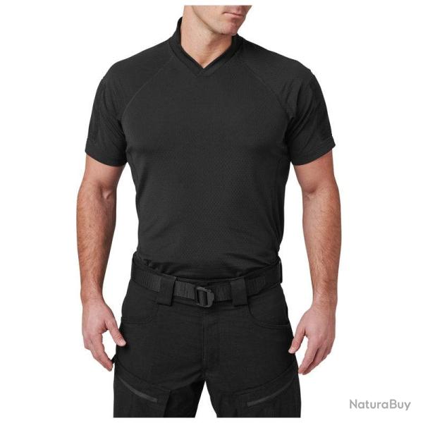 Polo V.XI Sigurd 5.11 Tactical manches courtes technologie - Noir / M