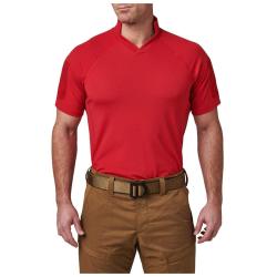 Polo V.XI Sigurd 5.11 Tactical manches courtes technologie - Range Red / L