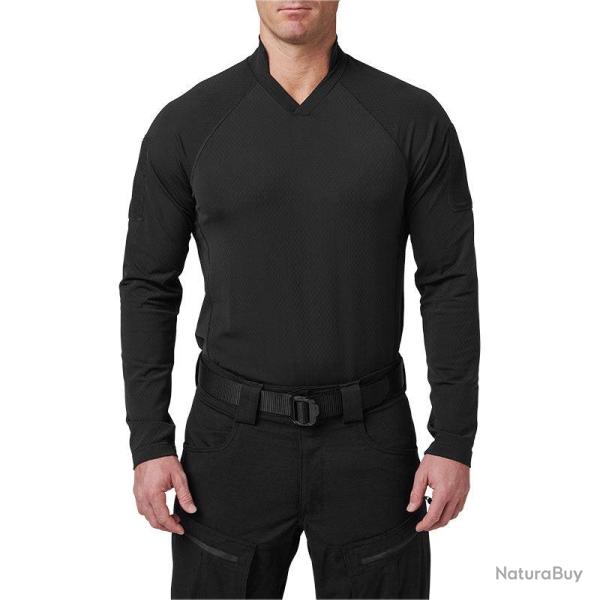 Polo V.XI Sigurd 5.11 Tactical manches longues Cryo-Tac - Noir / 2XL