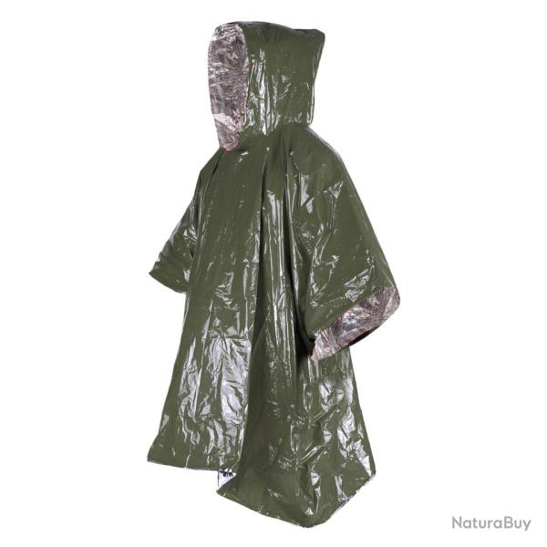 Poncho de secours Tac Maven Zero Hour en polyester aluminis� - Vert olive