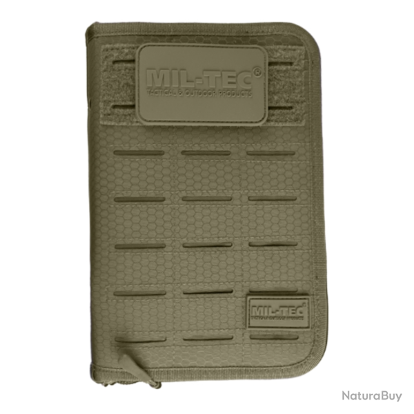 Porte carnet MOLLE petit format Mil-Tec - Vert olive