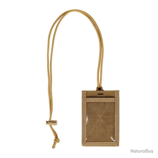 Porte-badge Ares en nylon 1000D � trois compartiments - Coyote