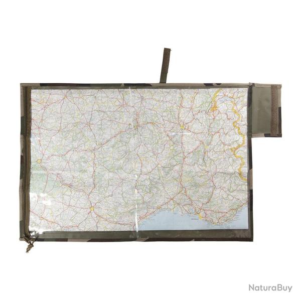 Porte-carte d'�tat-major Ares � face vinyle transparent - CCE