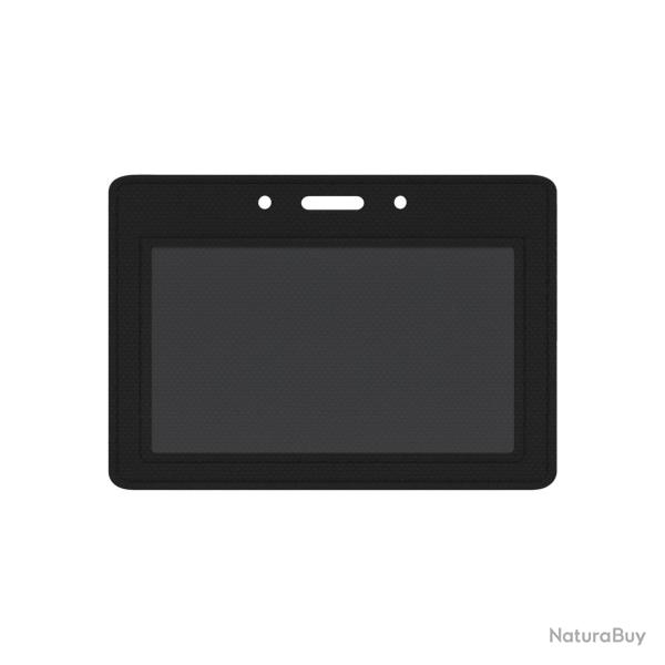 Porte-carte FDO OPEX format carte d'identit� 100 x 76 mm � dos - Noir