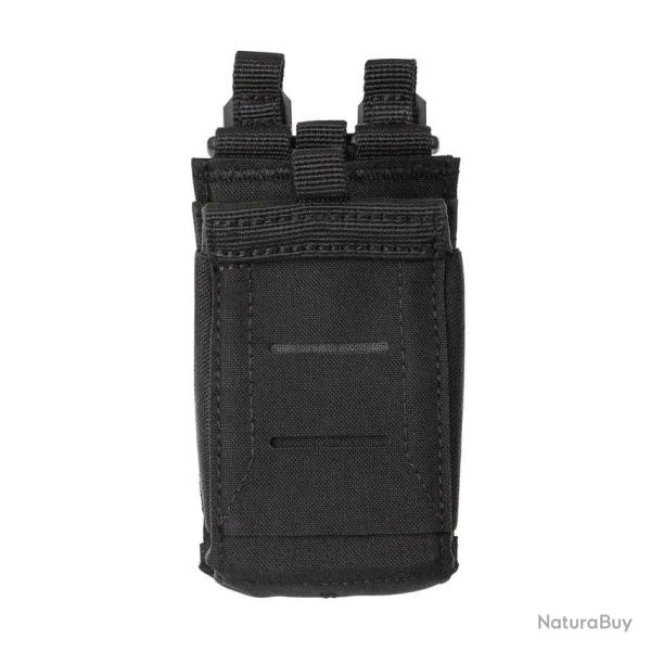 Porte-chargeur simple AR 5.11 Tactical Flex 2.0 � insert de r�tention en nylon 500D Noir