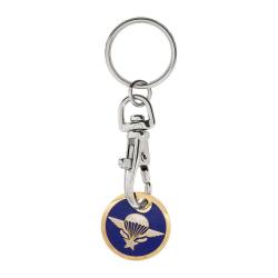 Porte-cl&eacute;s Ares avec attache porte-jeton de chariot - Autre