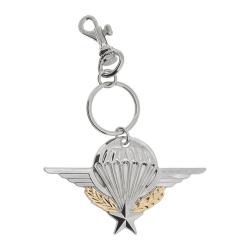 Porte-cl&eacute;s de brevet parachutiste Boussemart insigne - Autre