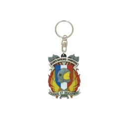 Porte-cl&eacute;s souple Patrol Equipement sapeurs-pompiers motif - Autre / JSP BLASON
