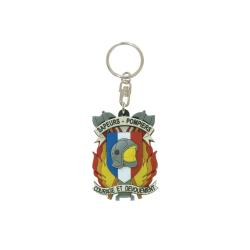 Porte-cl&eacute;s souple Patrol Equipement sapeurs-pompiers motif - Autre / SP BLASON