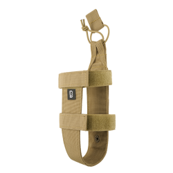Porte-gourde Brandit Flex Large sangles auto-agrippantes - Camel