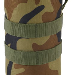 Porte-gourde Brandit MOLLE polyester 600D collerette &eacute;lastique - Woodland