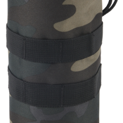 Porte-gourde Brandit MOLLE polyester 600D collerette &eacute;lastique - Dark Camo