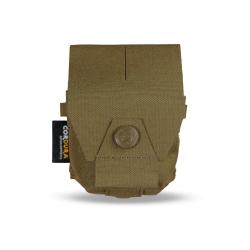 Porte-grenade Pentagon Amina en Cordura 500D 7,3 x 11 cm rabat - Coyote