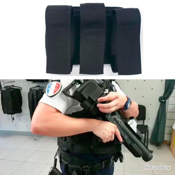 Porte-munitions LBD 40 nylon 1000D trois cartouches - Autre